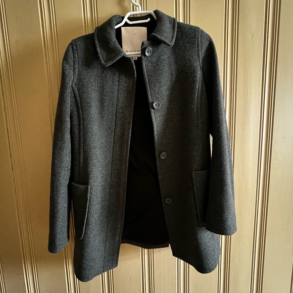 Sunday Best Jackets & Blazers - Women’s Gray Wool Coat